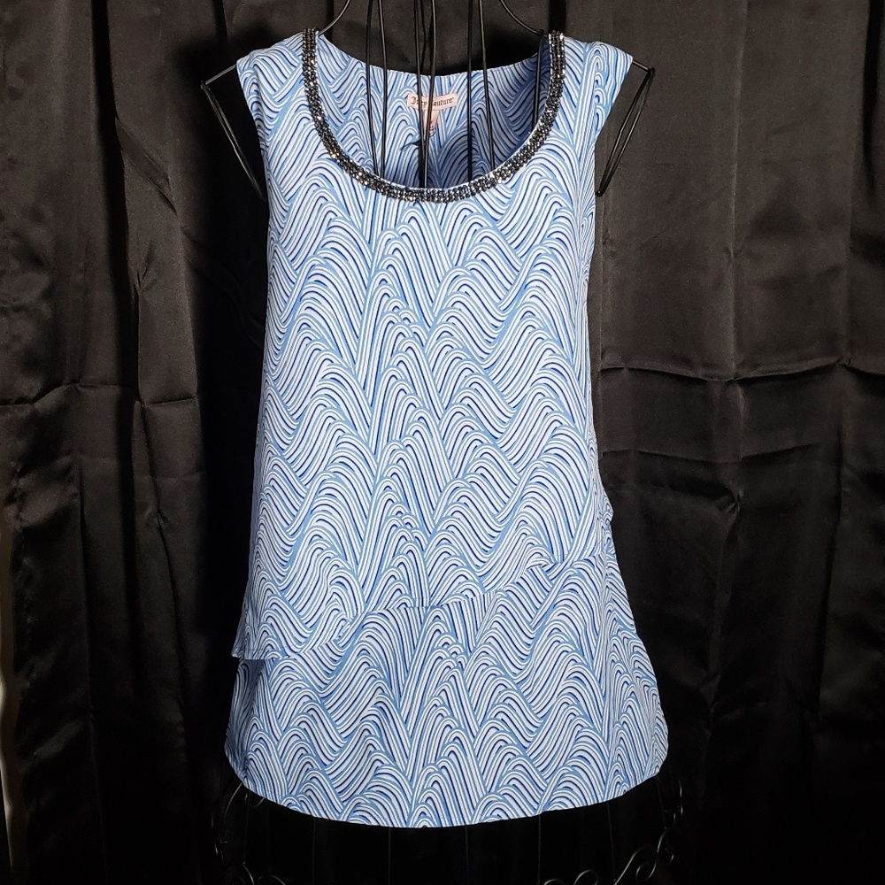 Juicy Couture Dressy No Sleeve Blouse NWT